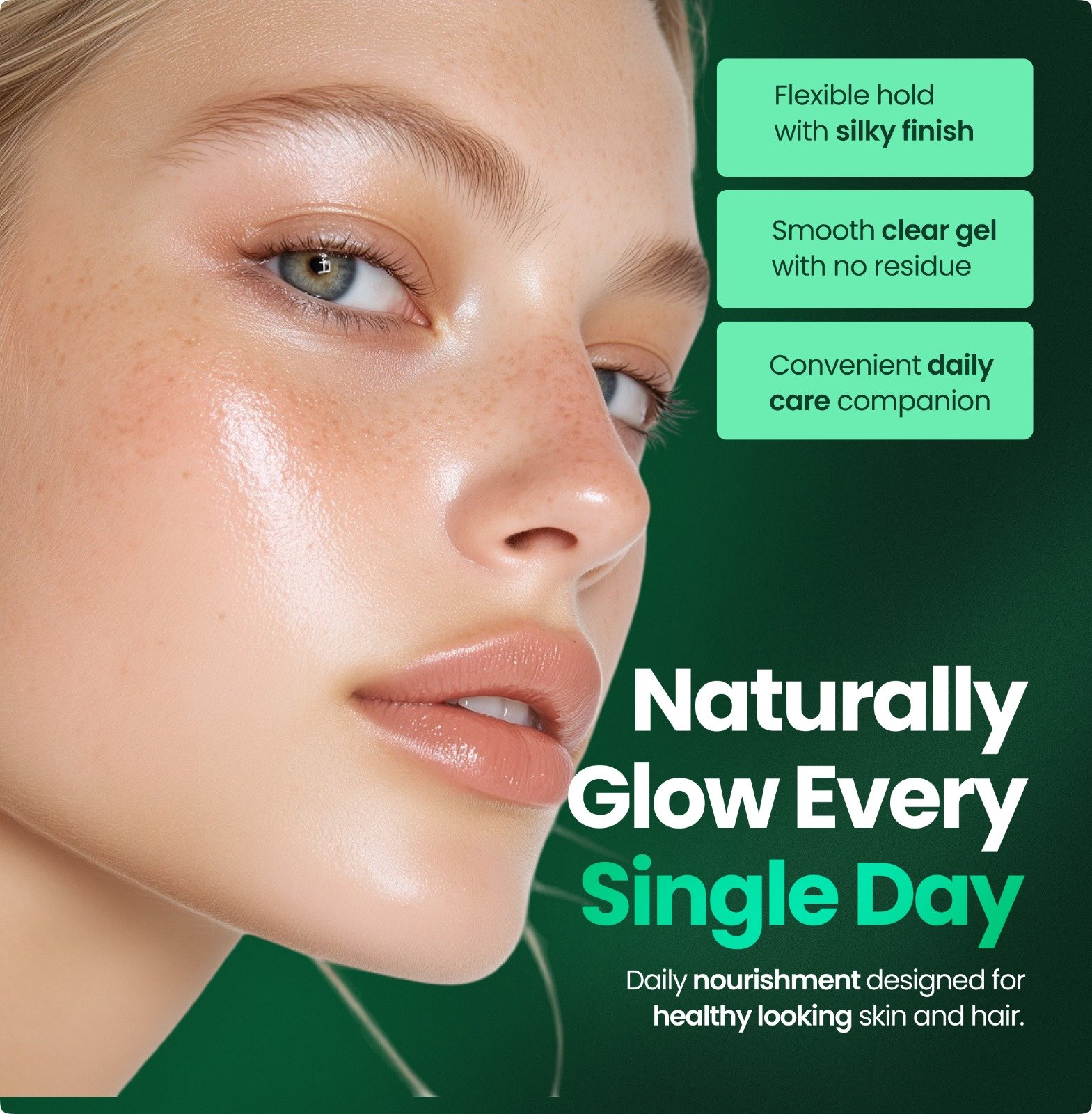 Naturally Glow Every Single Day skincare