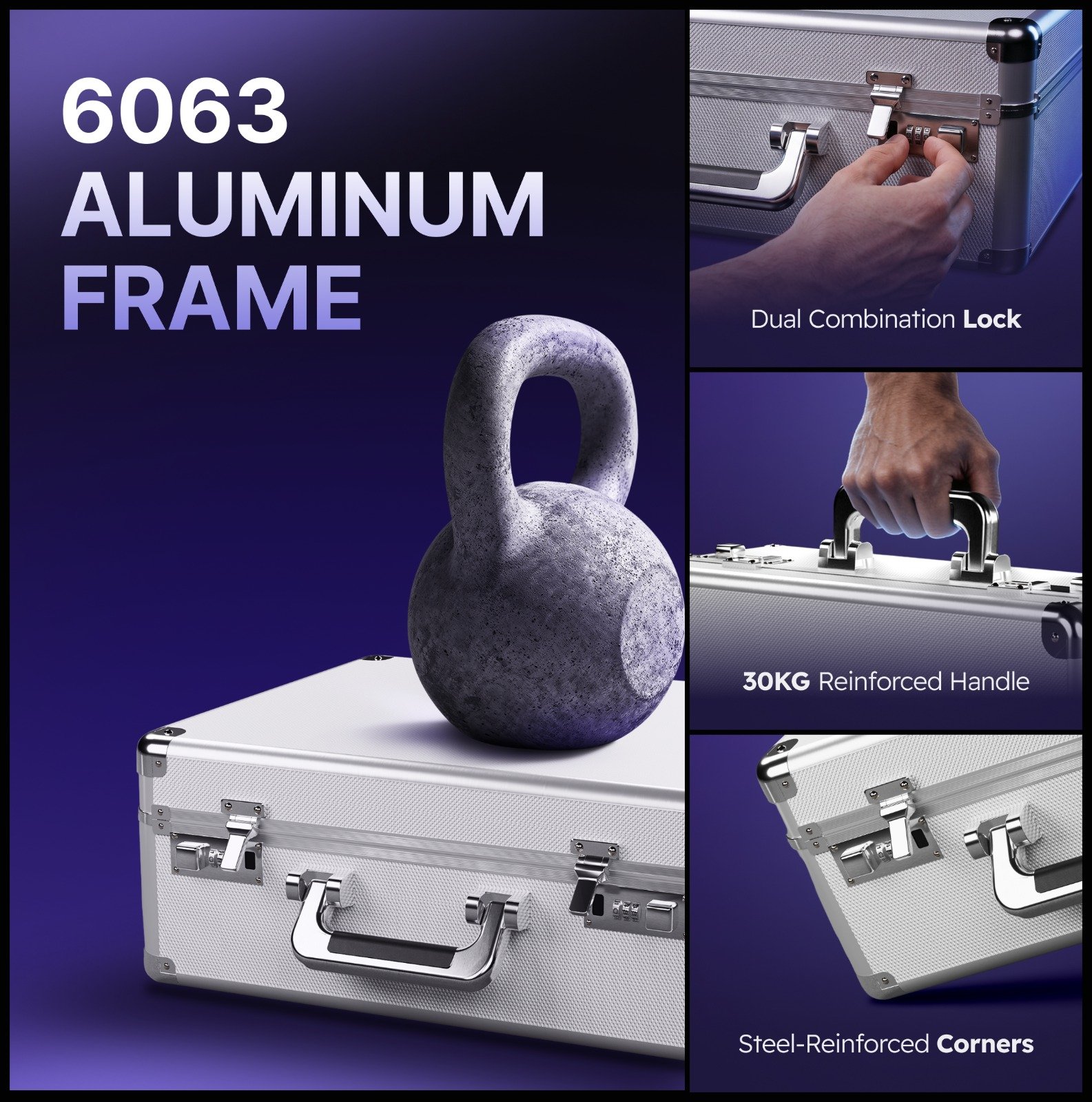 6063 Aluminum Frame case