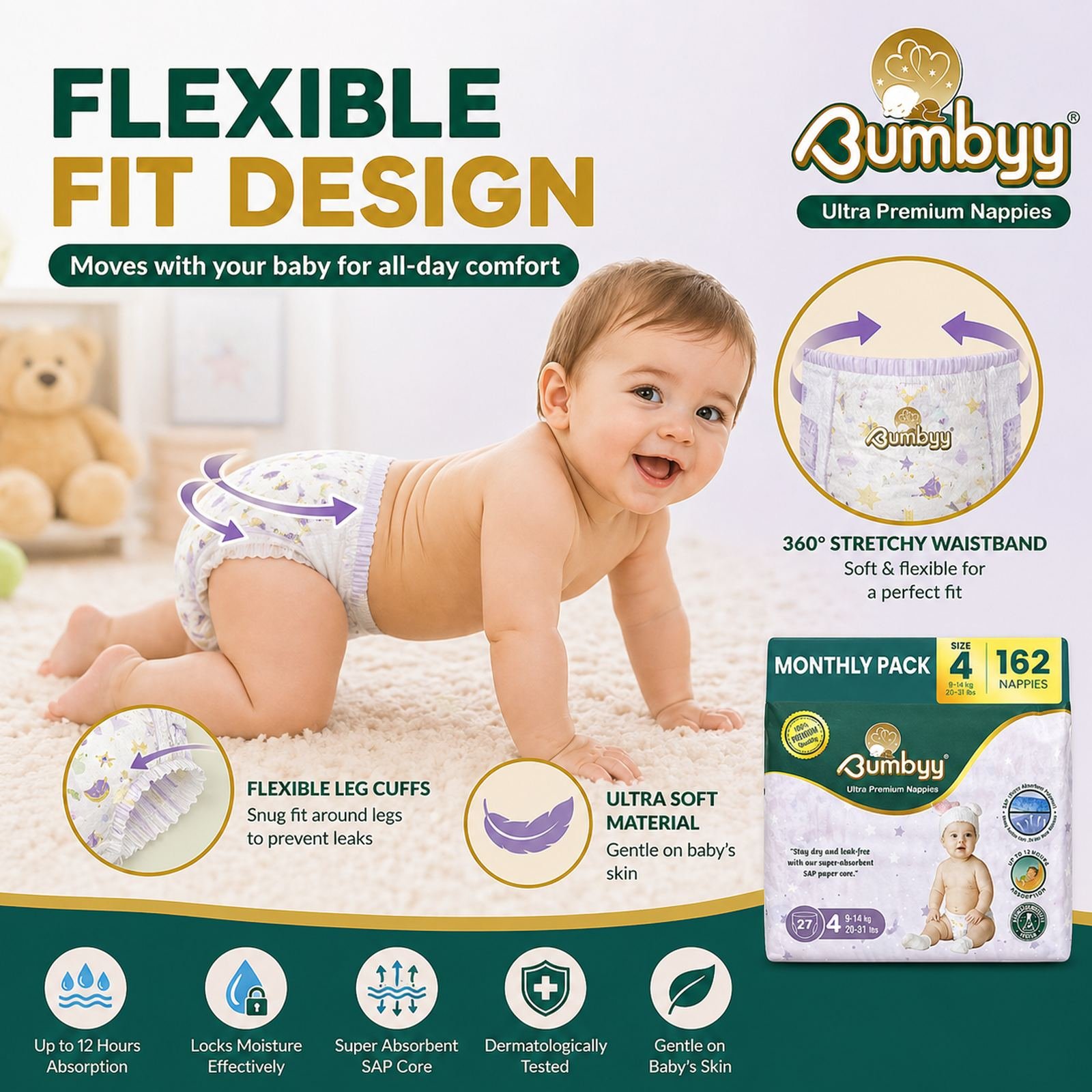 Bumbyy Ultra Premium Nappies